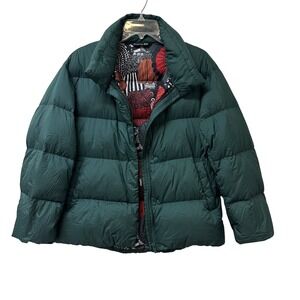 Uniqlo x Marimekko Ultra Light Down Puffer Jacket Green XS 211-426243 Packable
